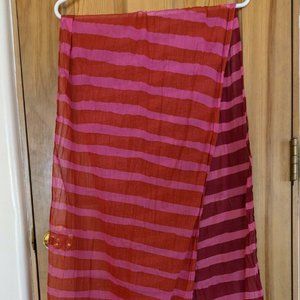 Gudrun Sjödén Scarf Striped Pink